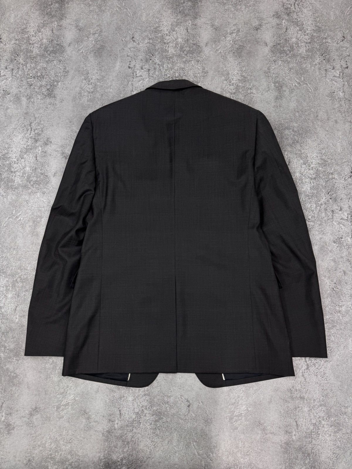 Versace Versace Men Check Suit Set Dark Grey Size M Size 50R - 8 Thumbnail