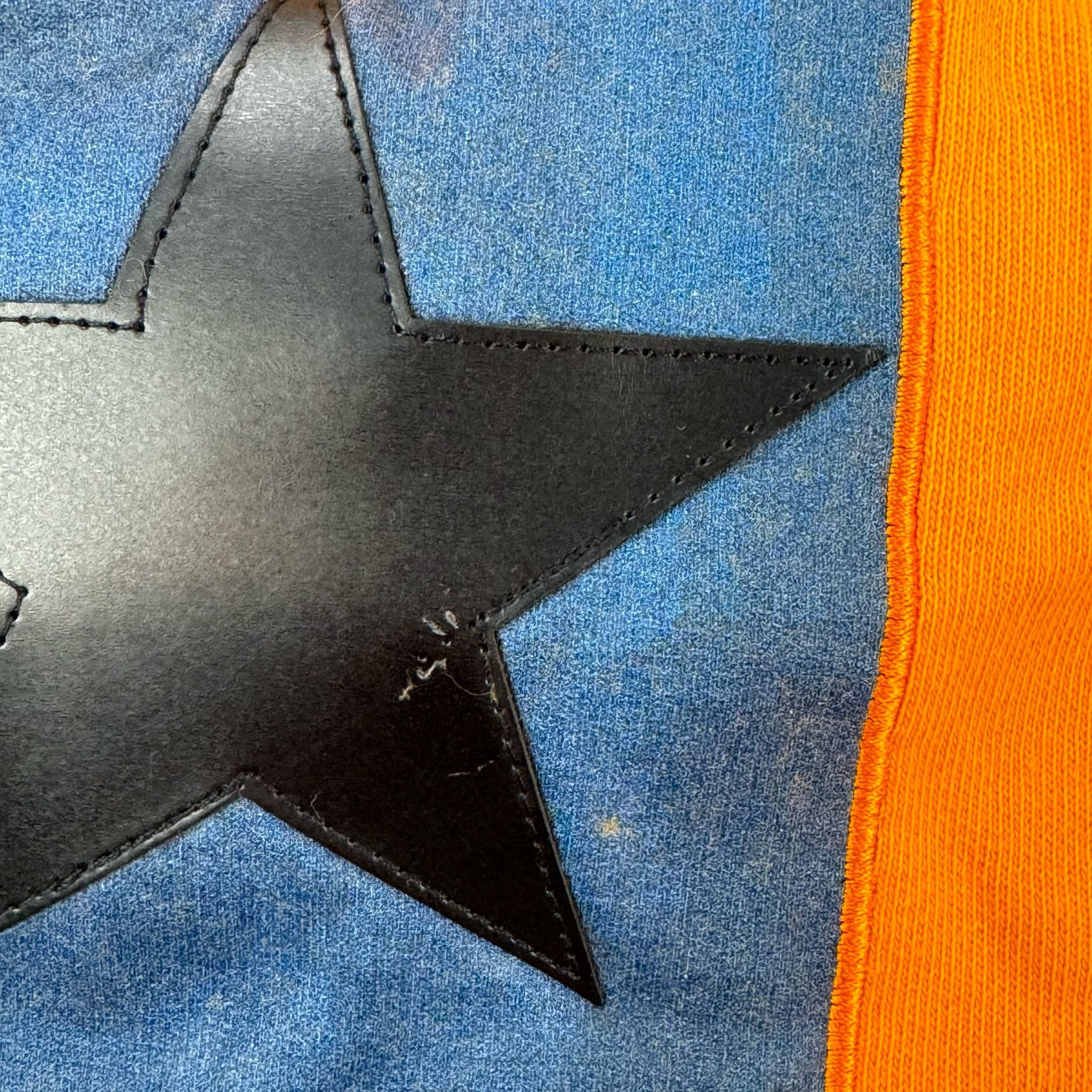 Givenchy Orange Star Basketball Pitch Oversized Sweatshirt Size US XS / EU 42 / 0 - 5 Thumbnail