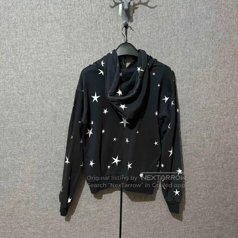 Moschino Moschino Black Cotton Logo Star Hoodie . Size S / US 4 / IT 40 - 2 Thumbnail