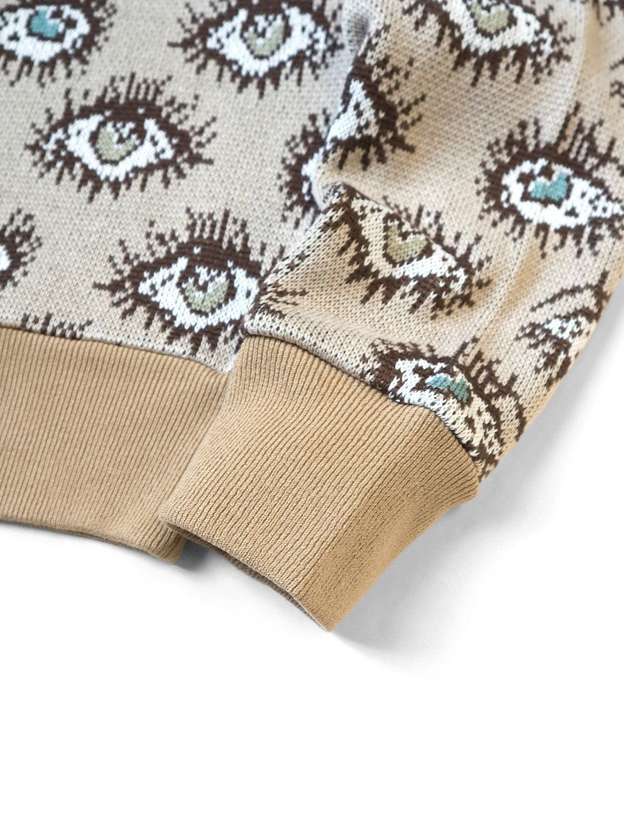 Kapital Kapital Jacquard Knit SPEAKEASY Vintage Sweater Beige Size 3 Size US L / EU 52-54 / 3 - 5 Thumbnail