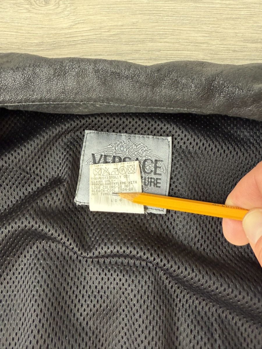 Versace × Versace Jeans Couture Versace Vintage leather Shirt Jacket Size US L / EU 52-54 / 3 - 10 Thumbnail