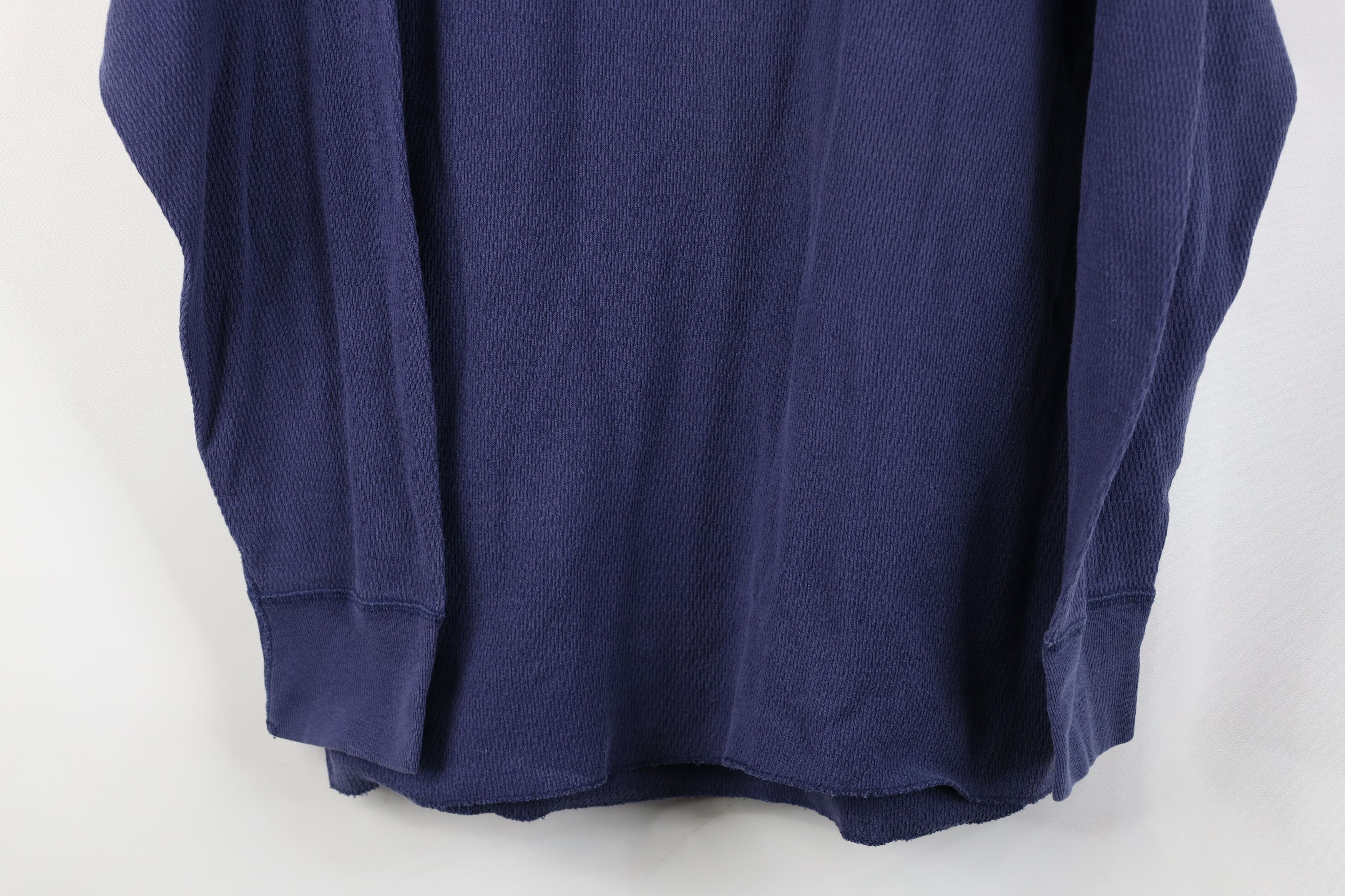 Vintage Vintage 70s Streetwear Waffle Knit Long Sleeve T-Shirt USA Size US L / EU 52-54 / 3 - 3 Thumbnail