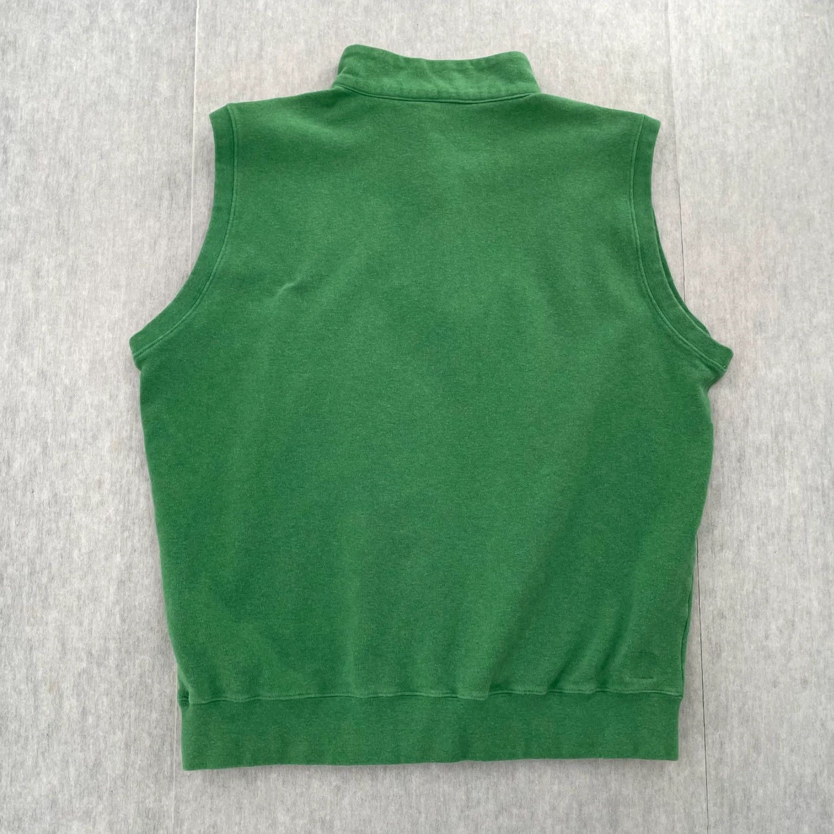 Peter Millar Peter Millar Vest Adult Large Green 1/4 Zip Cotton Golf Pullover Mens Size US L / EU 52-54 / 3 - 2 Thumbnail