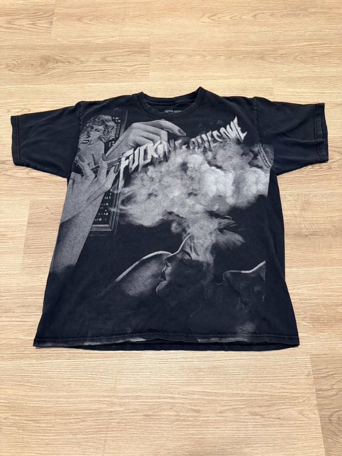 Fucking Awesome FA "Smokey Eyes" tshirt Size US L / EU 52-54 / 3 - 1 Thumbnail