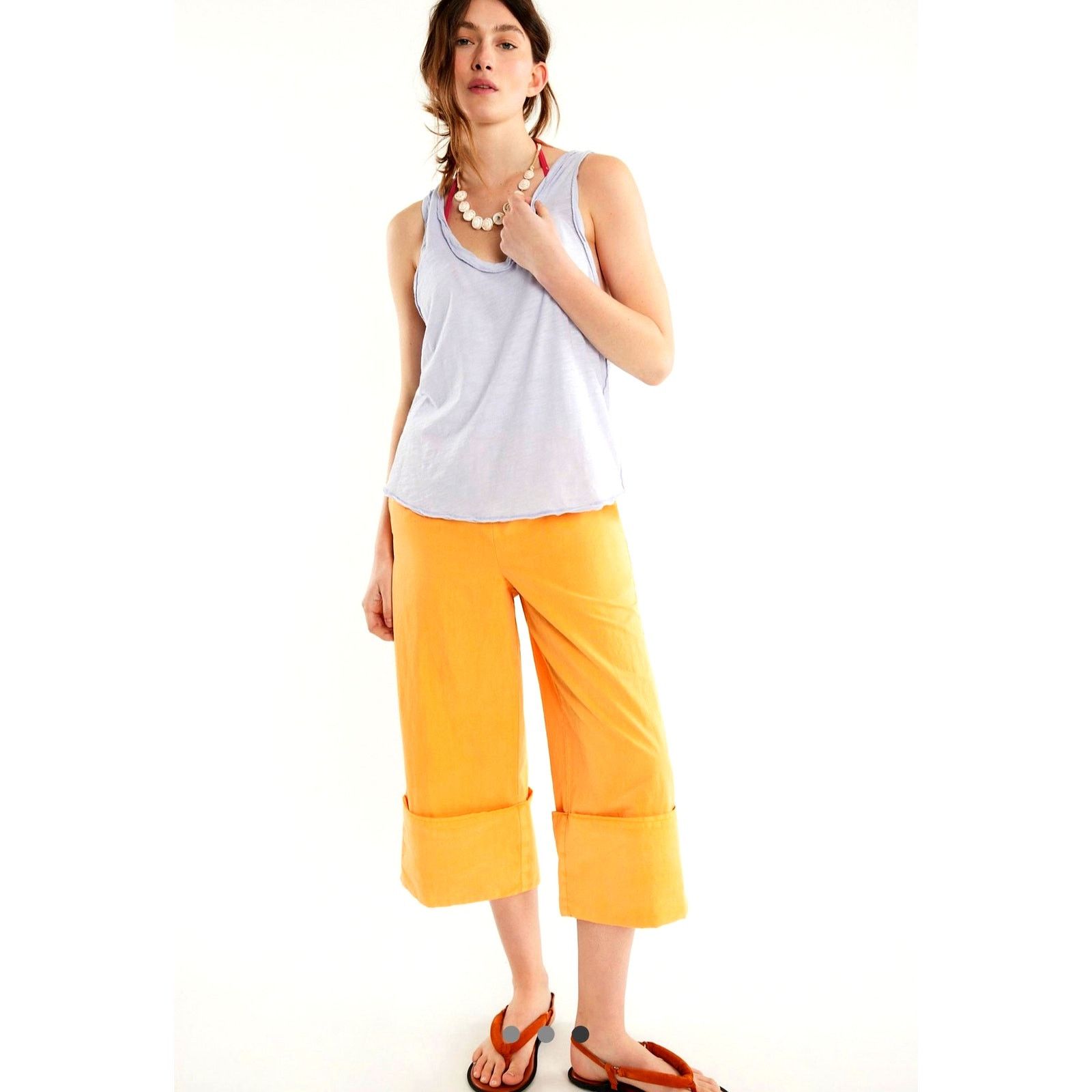 Free People Free People We The Free Easy Tank Halogen Blue size L Size L / US 10 / IT 46 - 3 Thumbnail