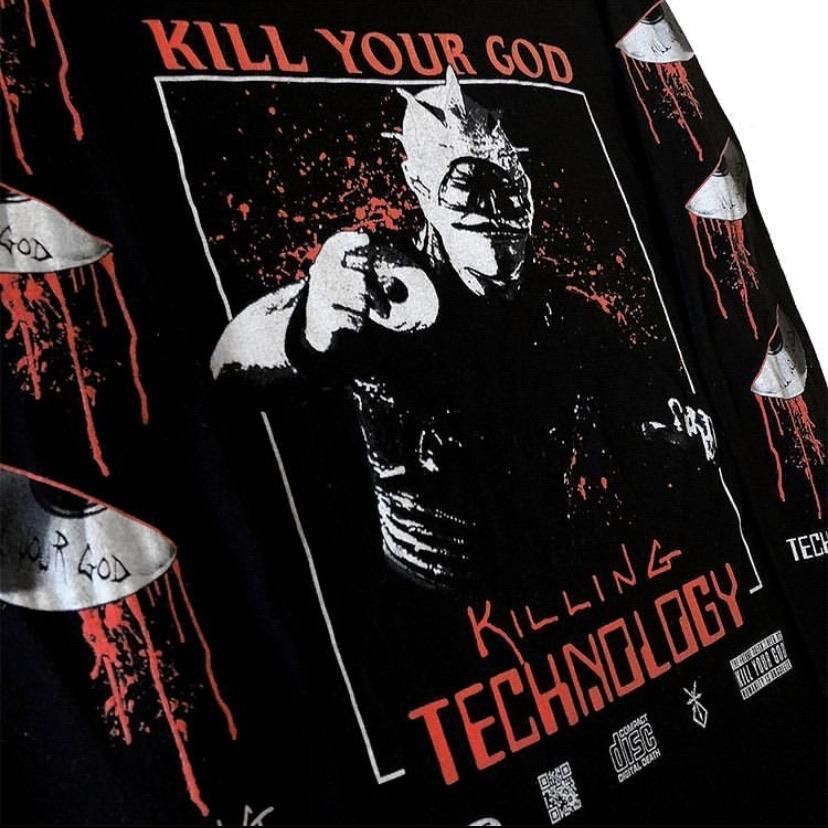 GOTHBOICLIQUE Kill Your God 'HELL ON EARTH' Long Sleeve T-Shirt Size US M / EU 48-50 / 2 - 3 Thumbnail