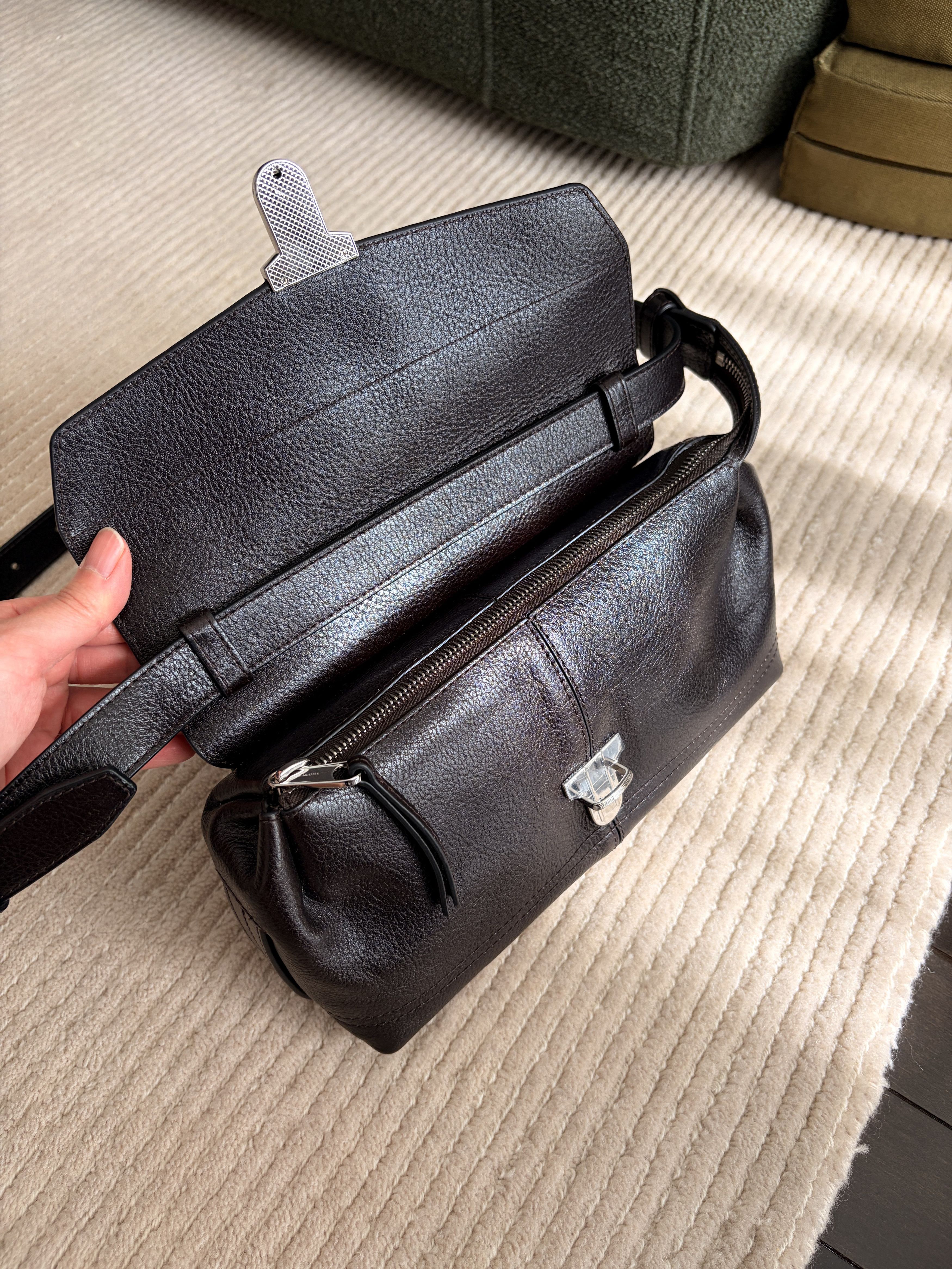 Lemaire Small Gear Bag Espresso Size ONE SIZE - 11 Thumbnail