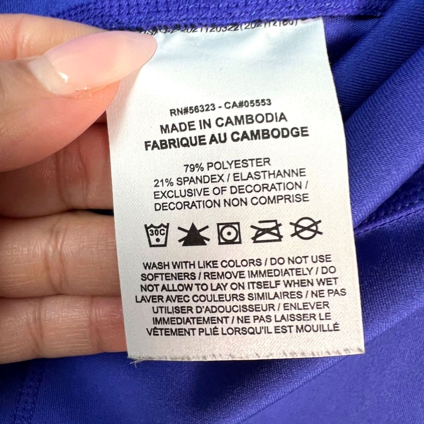 Nike Nike Dri-Fit Womens Shorts Size Small Blue Athletic Running Yoga ShortS Size 28" / US 6 / IT 42 - 4 Thumbnail