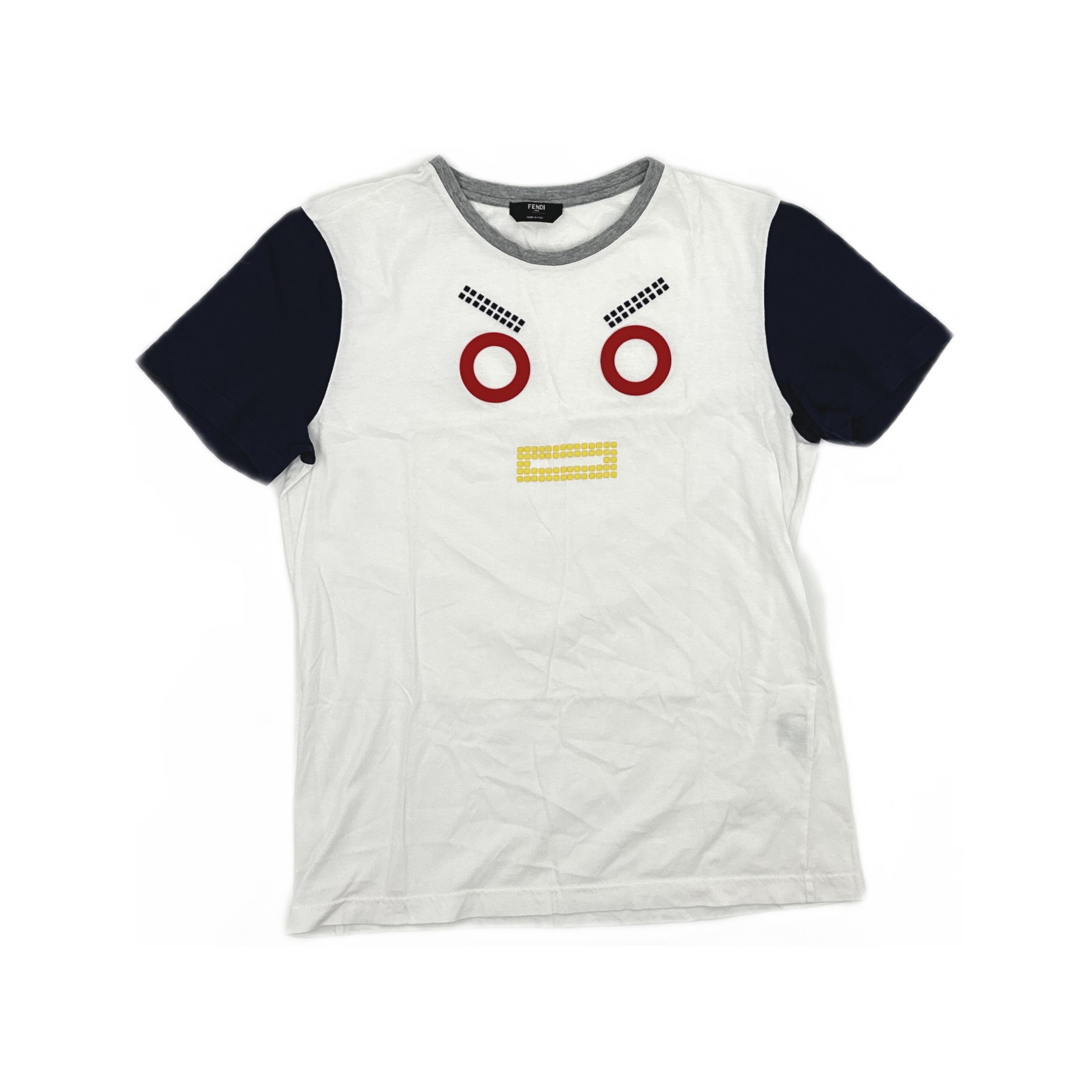 Fendi Fendi Robot Graphic T-Shirt Size M Size US M / EU 48-50 / 2 - 1 Thumbnail
