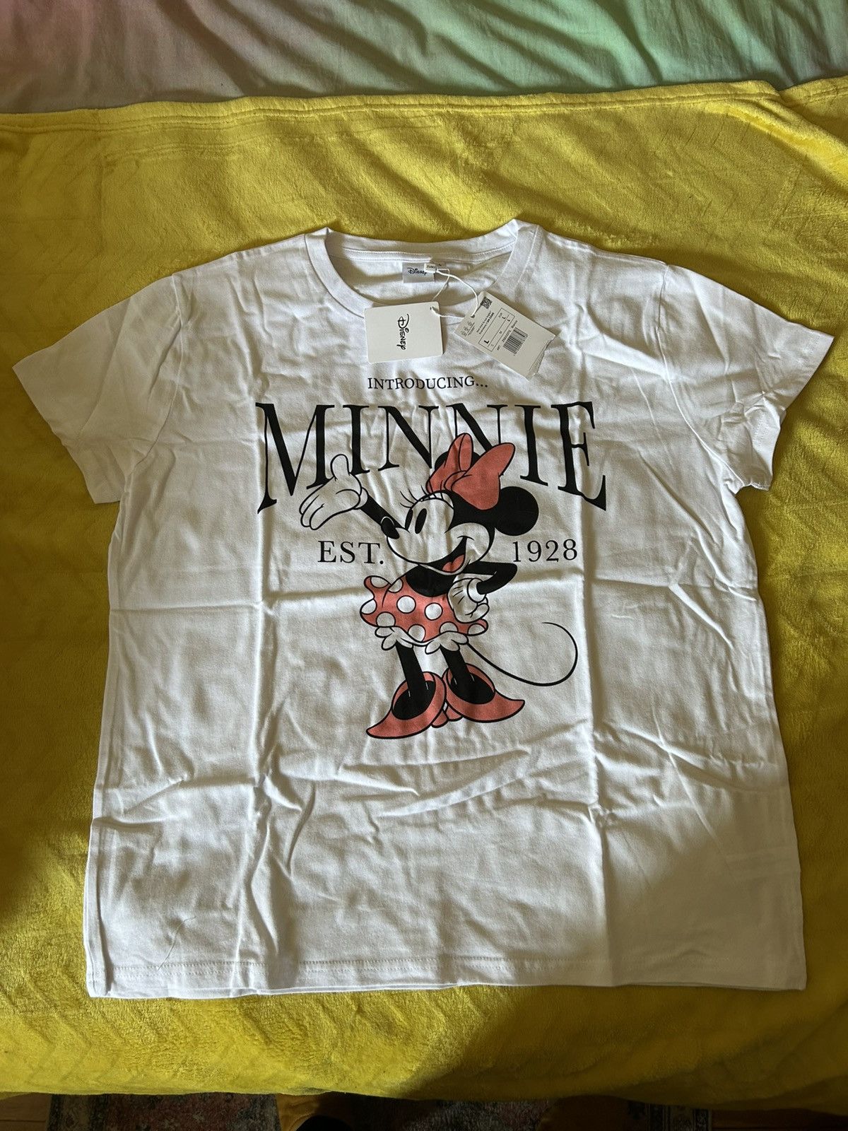 Disney Official Minney Disney Italian t shirts Size L / US 10 / IT 46 - 1 Thumbnail
