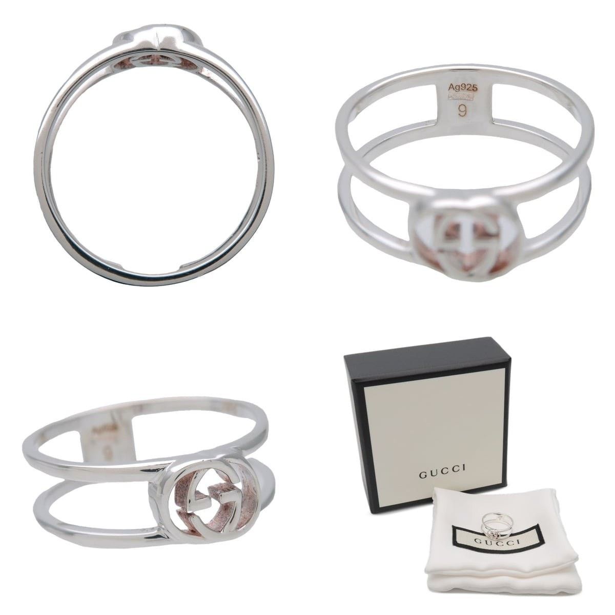 Gucci Gucci Interlocking G Sterling Silver Ring Size ONE SIZE - 3 Thumbnail