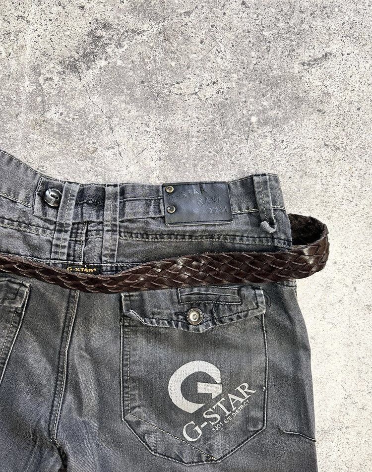 G-Star × Hysteric Glamour × If Six Was Nine Hysteric Glamour Balenciaga Style Cargo G Star Raw Y2K Size US 31 - 13 Thumbnail