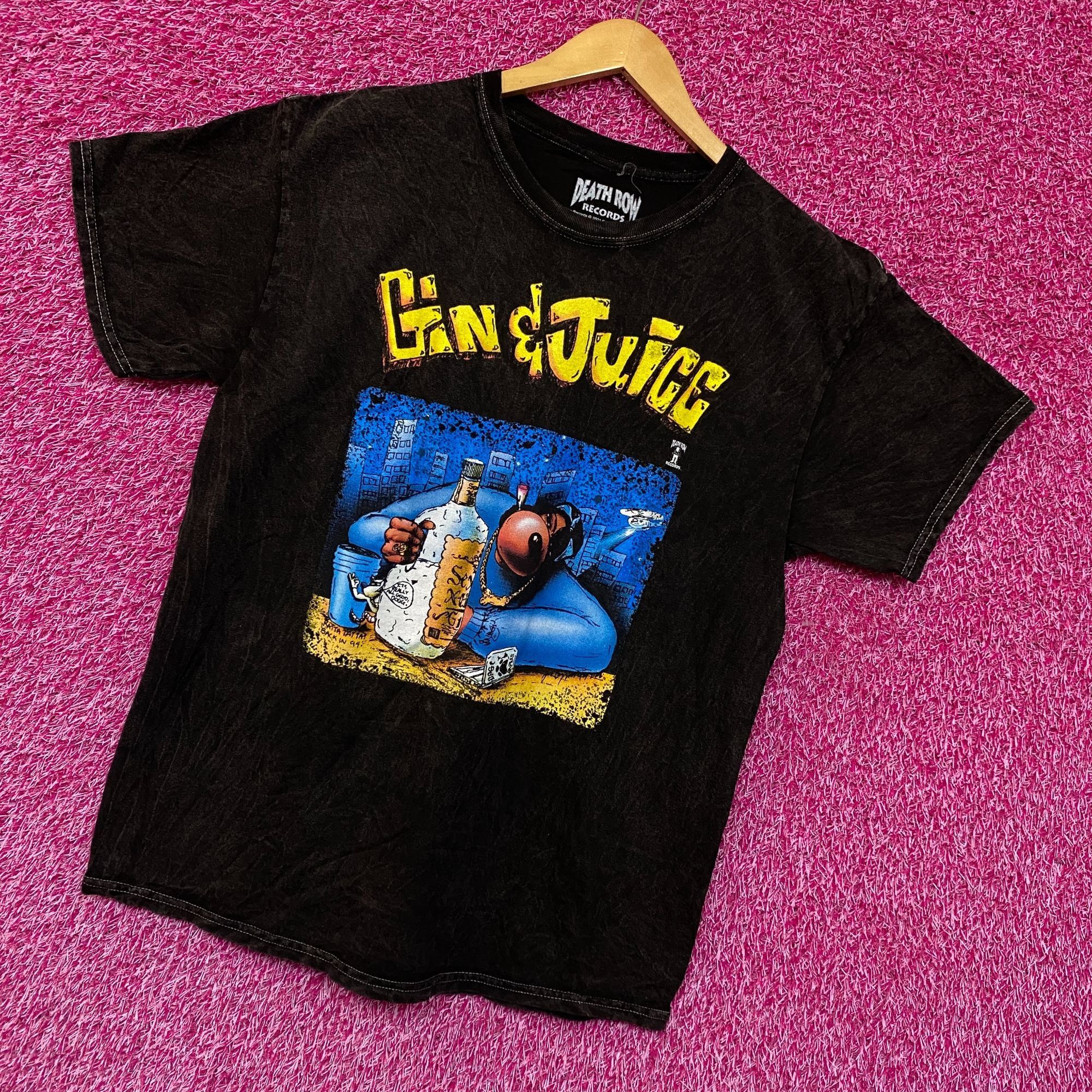 Death Row Records Death Row Records Snoop Doggy Dogg Gin & Juice Rap Tee M/L Size US L / EU 52-54 / 3 - 3 Thumbnail
