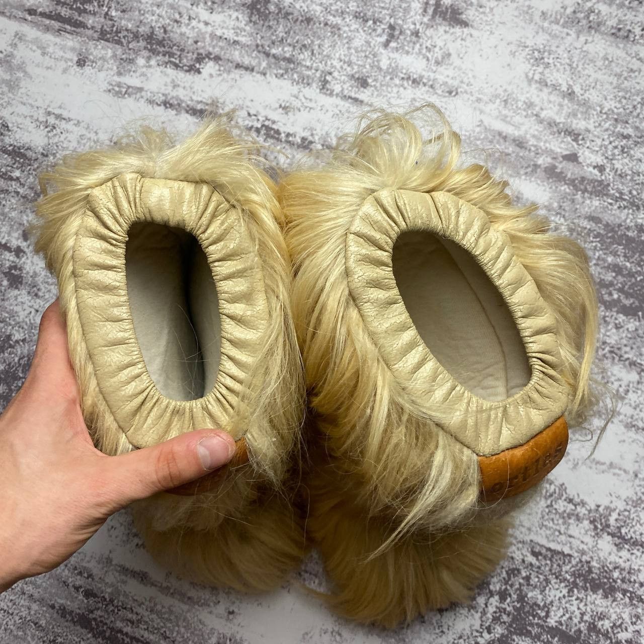 Vintage Rick Owens Moncler Style Ortles Fur Yeti Boots Size US 6.5 / EU 39-40 - 5 Thumbnail