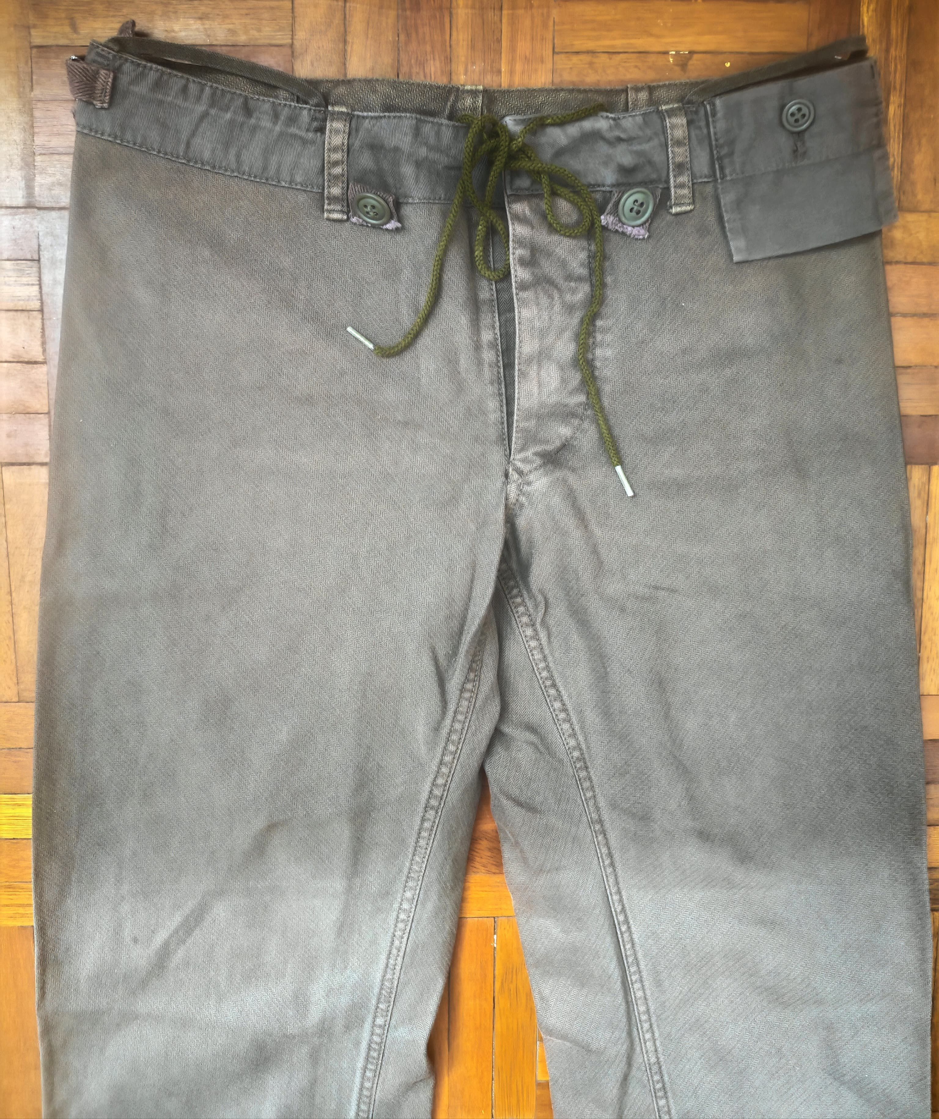 Maison MIHARA YASUHIRO Mihara Yasuhiro Archive Utility Pants Made In Japan Size 29" - 2 Thumbnail
