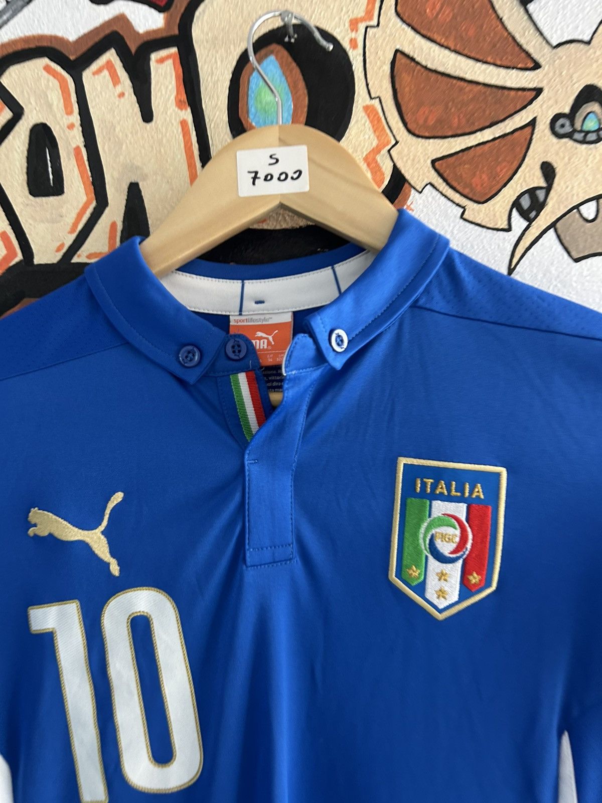 Puma × Vintage Meriggioli 2014 Italy Home Kit Size US S / EU 44-46 / 1 - 3 Thumbnail