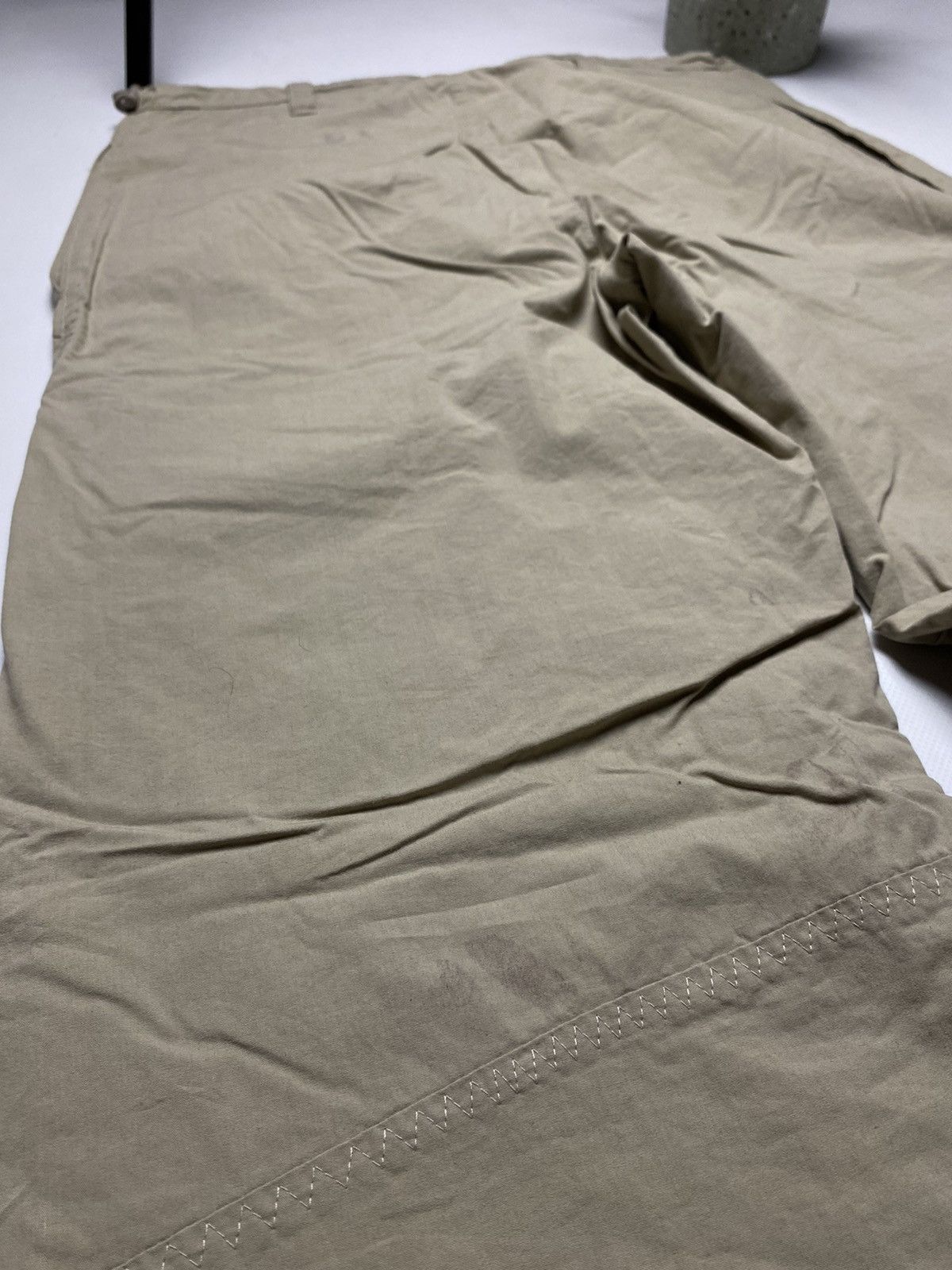 Nike × Vintage Nike vintage rare pants y2k drill Size US 31 - 15 Thumbnail