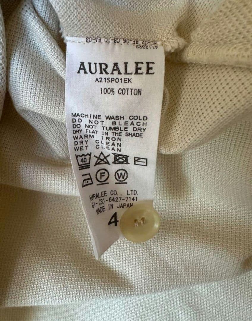 Auralee Polo Shirt Size US M / EU 48-50 / 2 - 4 Thumbnail