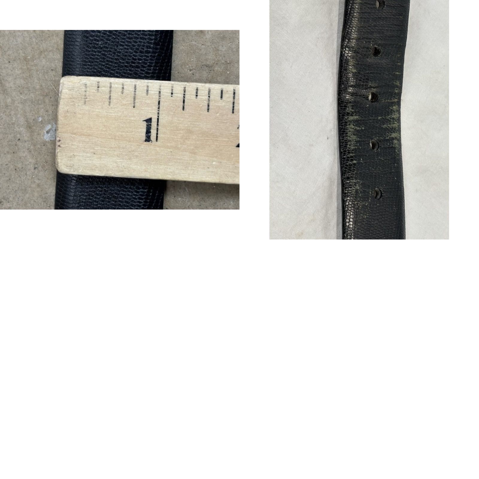 Vintage VINTAGE Trafalgar Belt Leather Black 38 Men USA Belt Leather Black 38 Trafalgar Mens Belt Size 38 - 8 Thumbnail