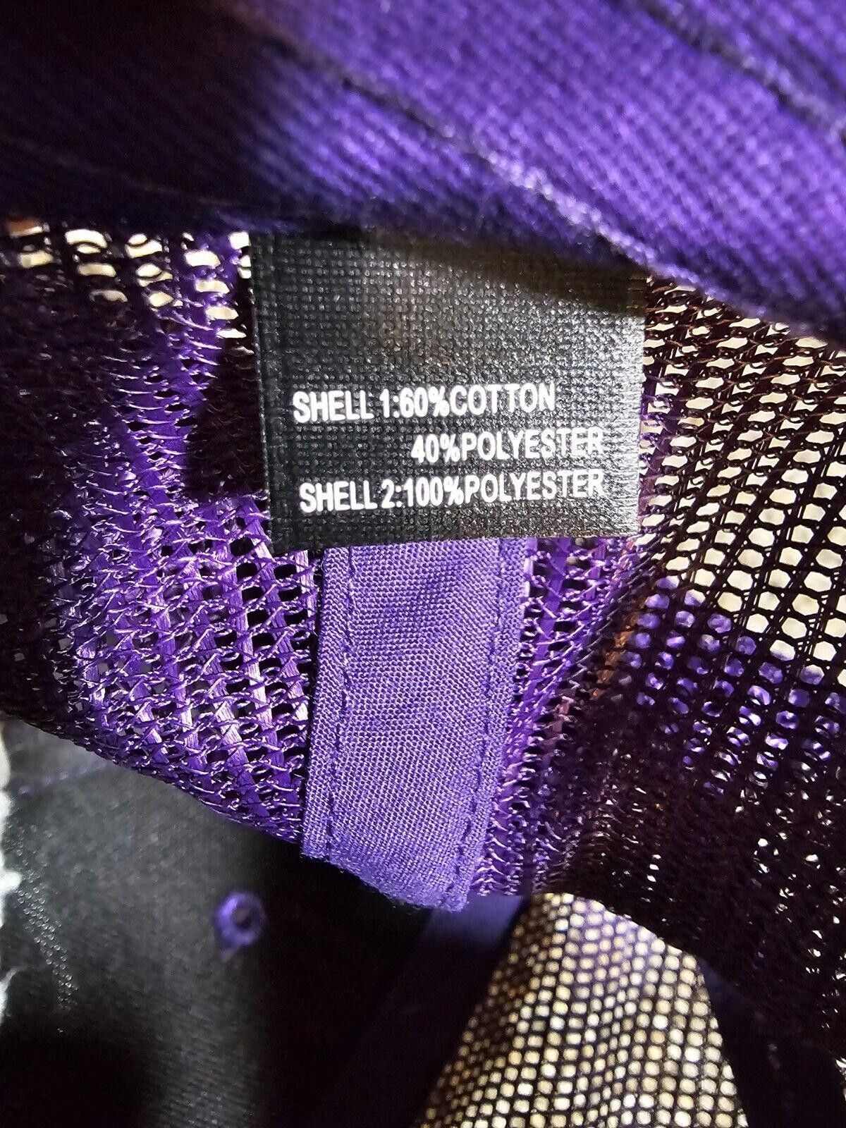Designer Pork Schoppe 2019 Baseball Cap Hat WI State Fair Purple Size ONE SIZE - 9 Thumbnail
