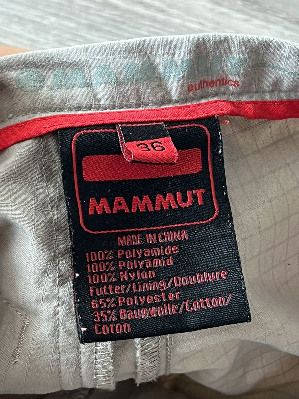 Mammut × Vintage ‼️Mammut Circle Logo Multi Pocket Regular Long Shorts‼️ Size US 32 / EU 48 - 12 Thumbnail