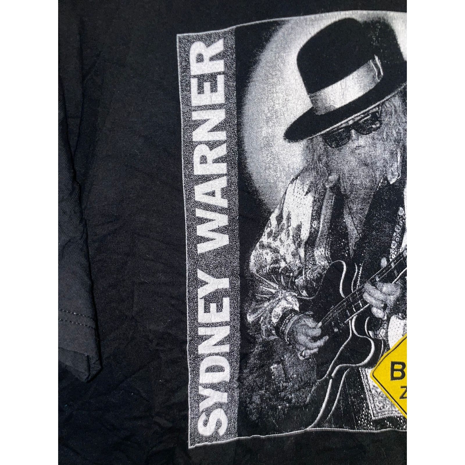 Fruit Of The Loom Vintage Sydney Warner Shirt The Blues Zone Music Tee XL Size US XL / EU 56 / 4 - 5 Thumbnail