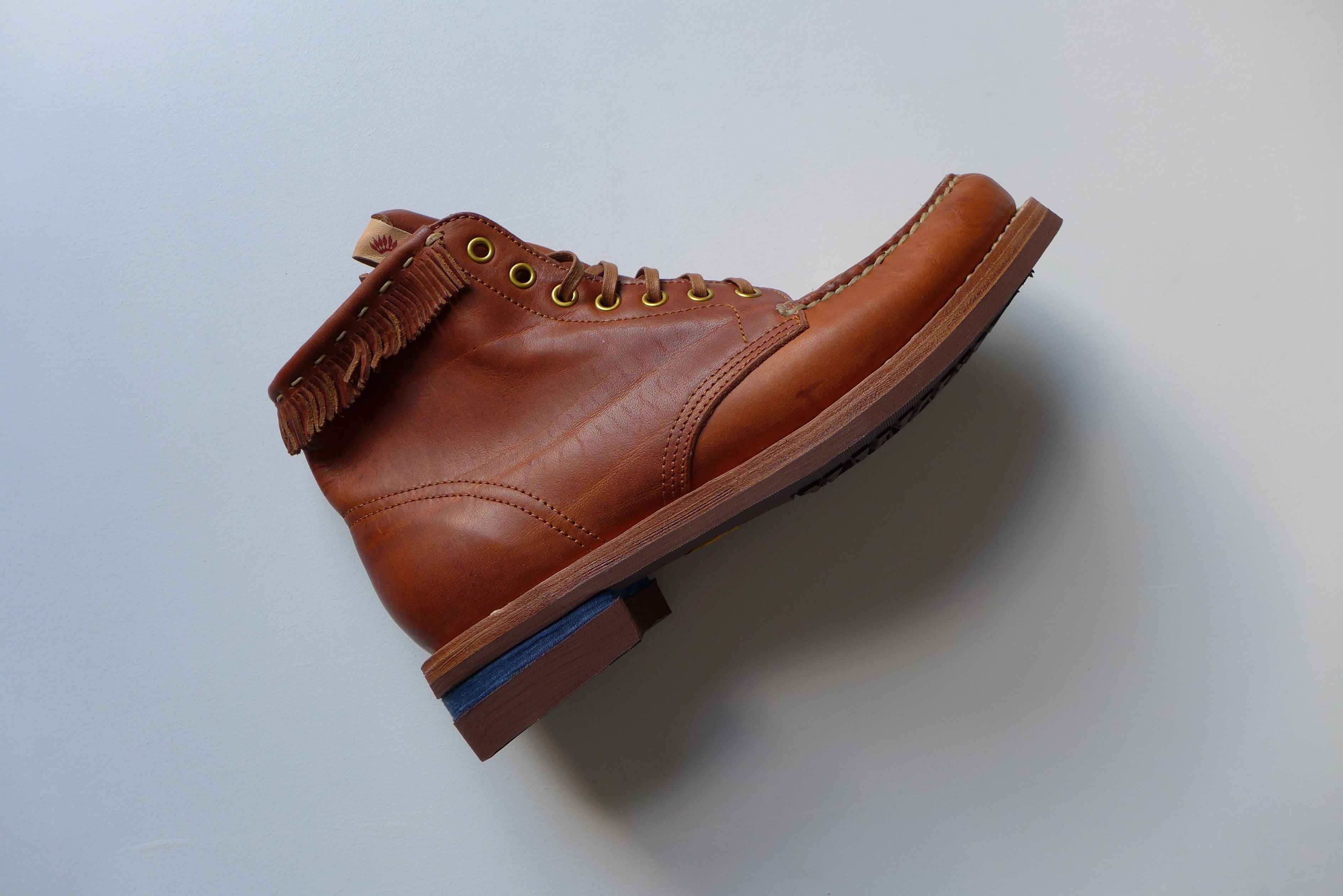Visvim Visvim FW16 Blackfoot MocToe Boots-Folk -- Brown Leather Size US 9.5 / EU 42-43 - 3 Thumbnail
