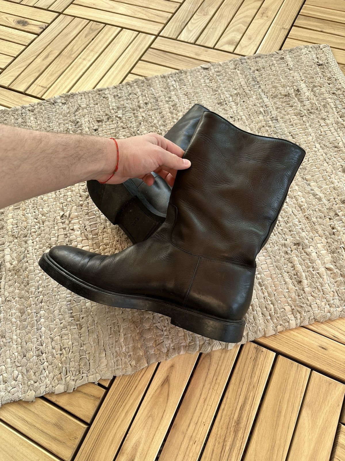 Gucci Chelsea Leather Boots Shoes