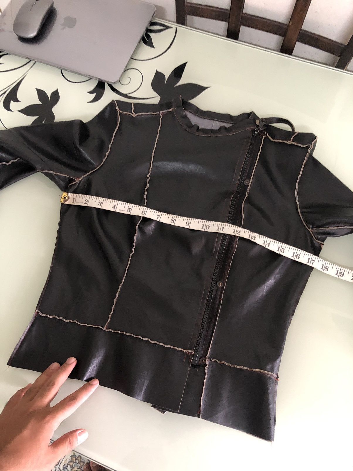 Japanese Brand Rare❗️Wooxoom Bondage Punk Pvc Jacket If Six Was Nine Size M / US 6-8 / IT 42-44 - 20 Thumbnail