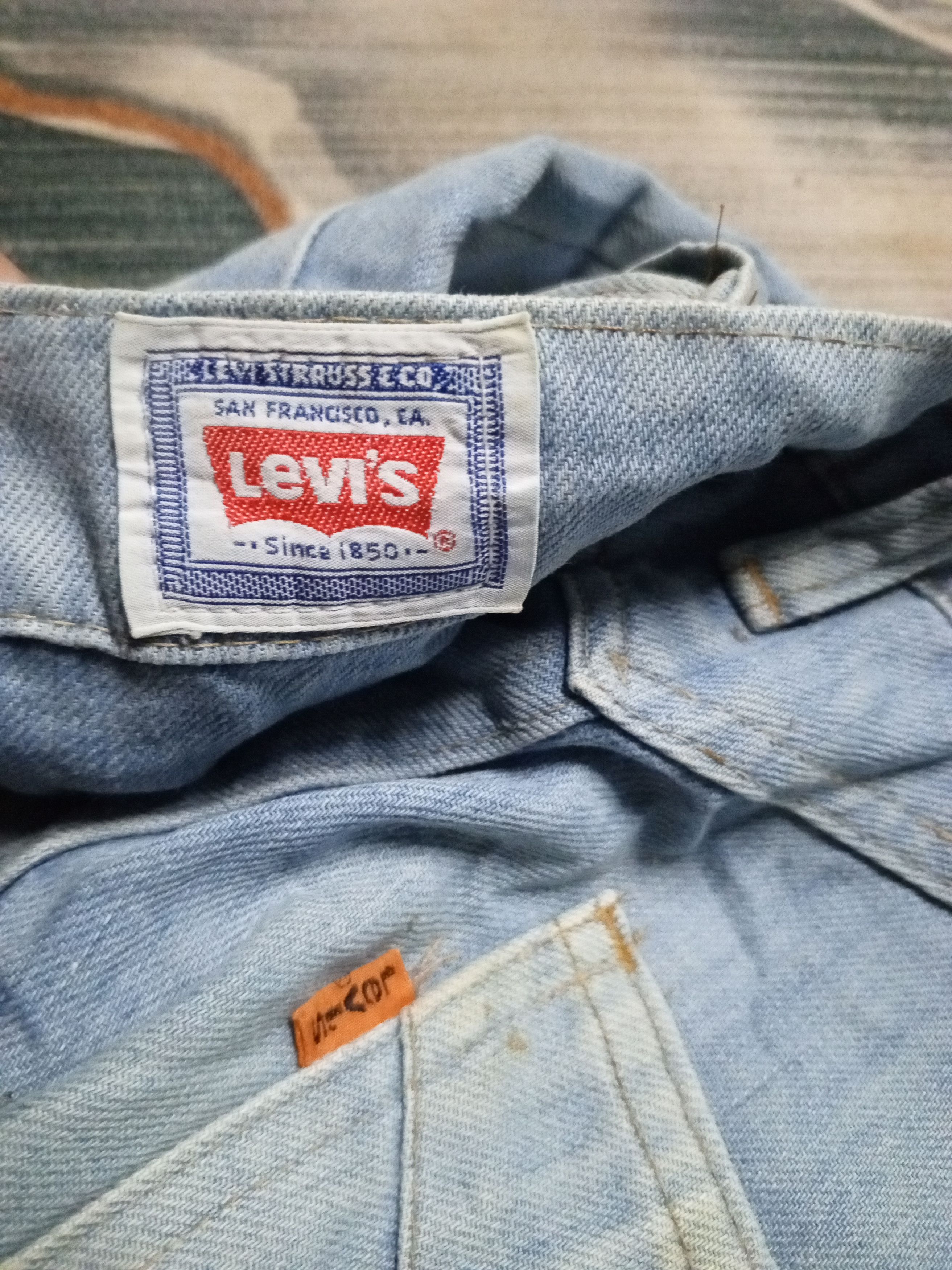 Levi's × Vintage Levis vtg 70s rare 28/29 Oren tags talon42 Size US 28 / EU 44 - 12 Thumbnail
