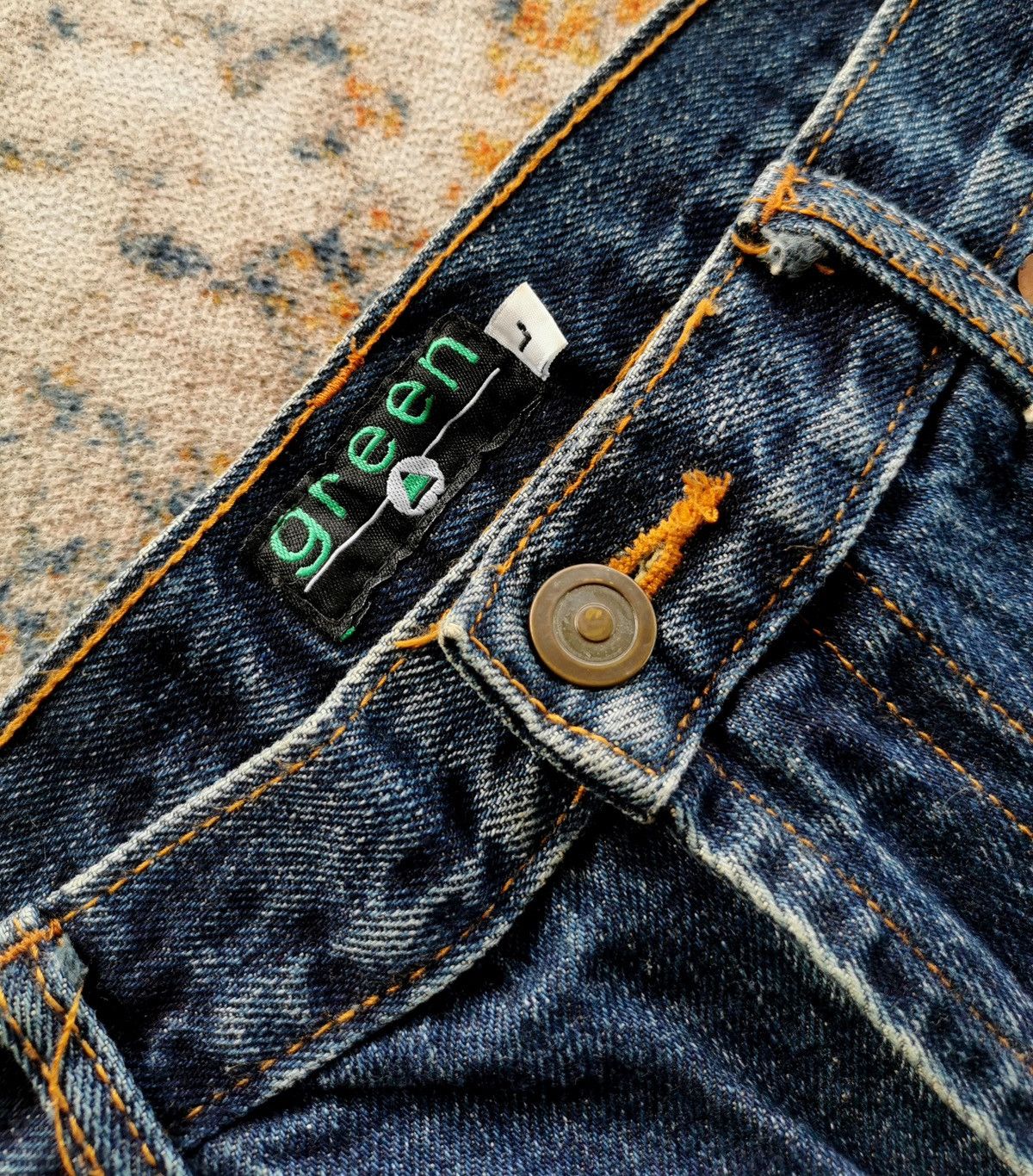 If Six Was Nine Green Jeans Like Design IfSixWasNine Size US 34 / EU 50 - 7 Thumbnail