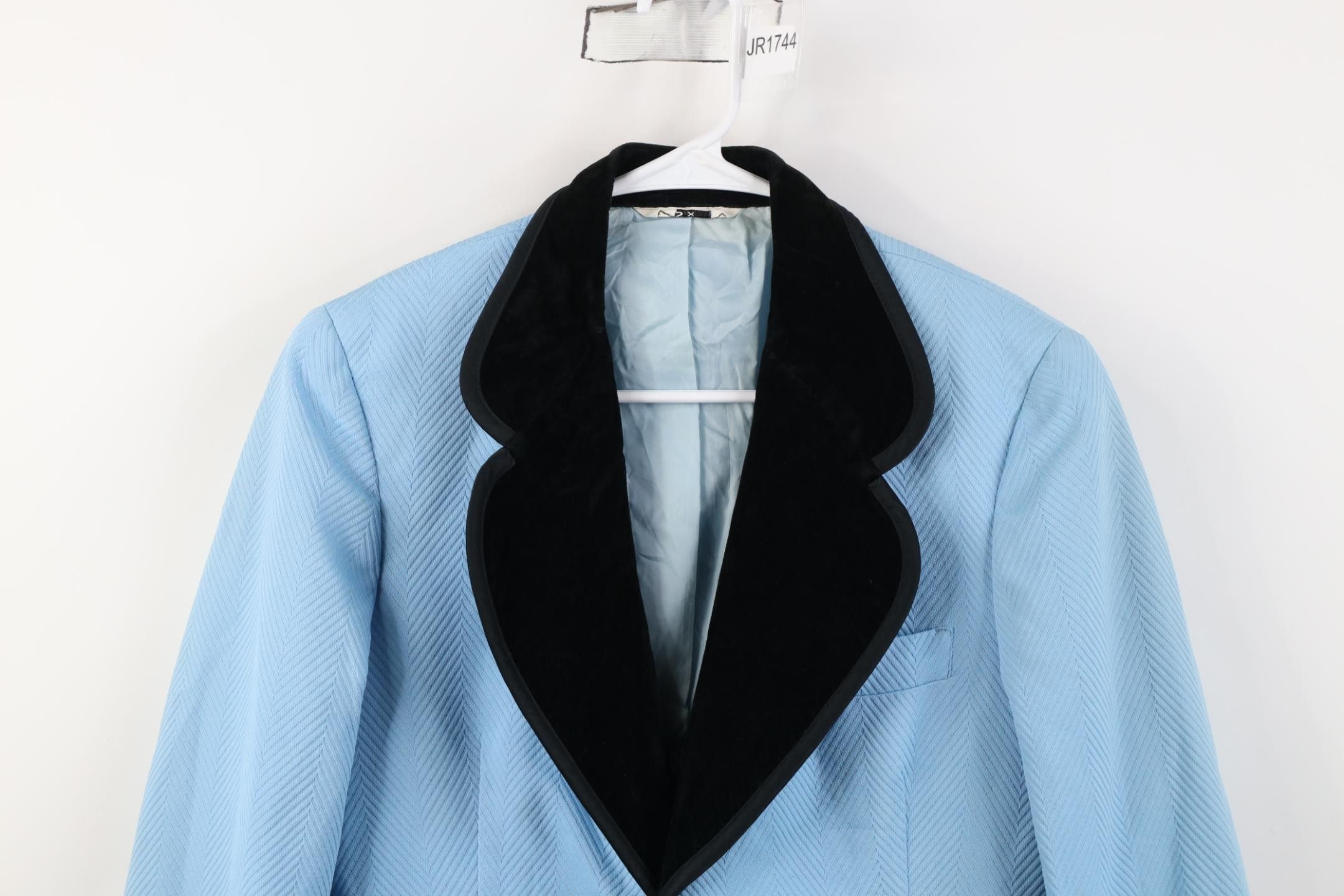 Vintage Vintage 60s Rockabilly Prom Tuxedo Suit Blazer Jacket USA Size US L / EU 52-54 / 3 - 2 Thumbnail