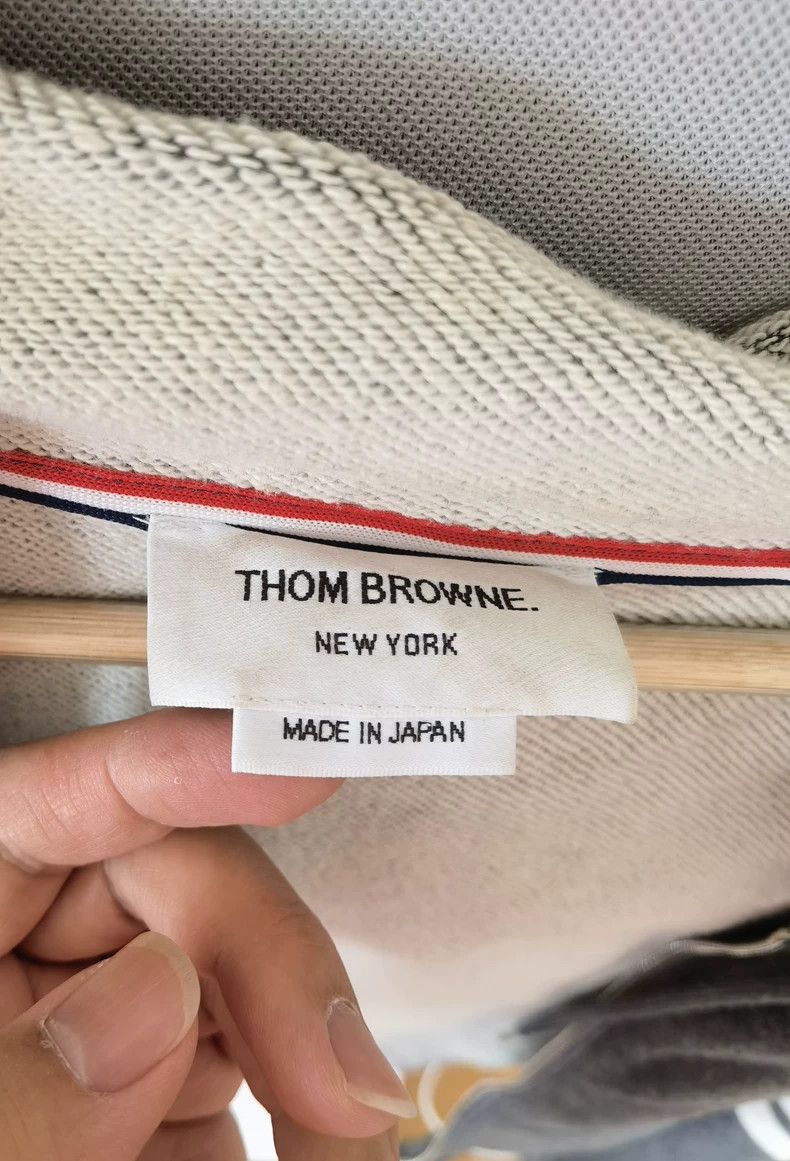 Thom Browne Thom Browne Dark grey coat Size US XL / EU 56 / 4 - 5 Thumbnail