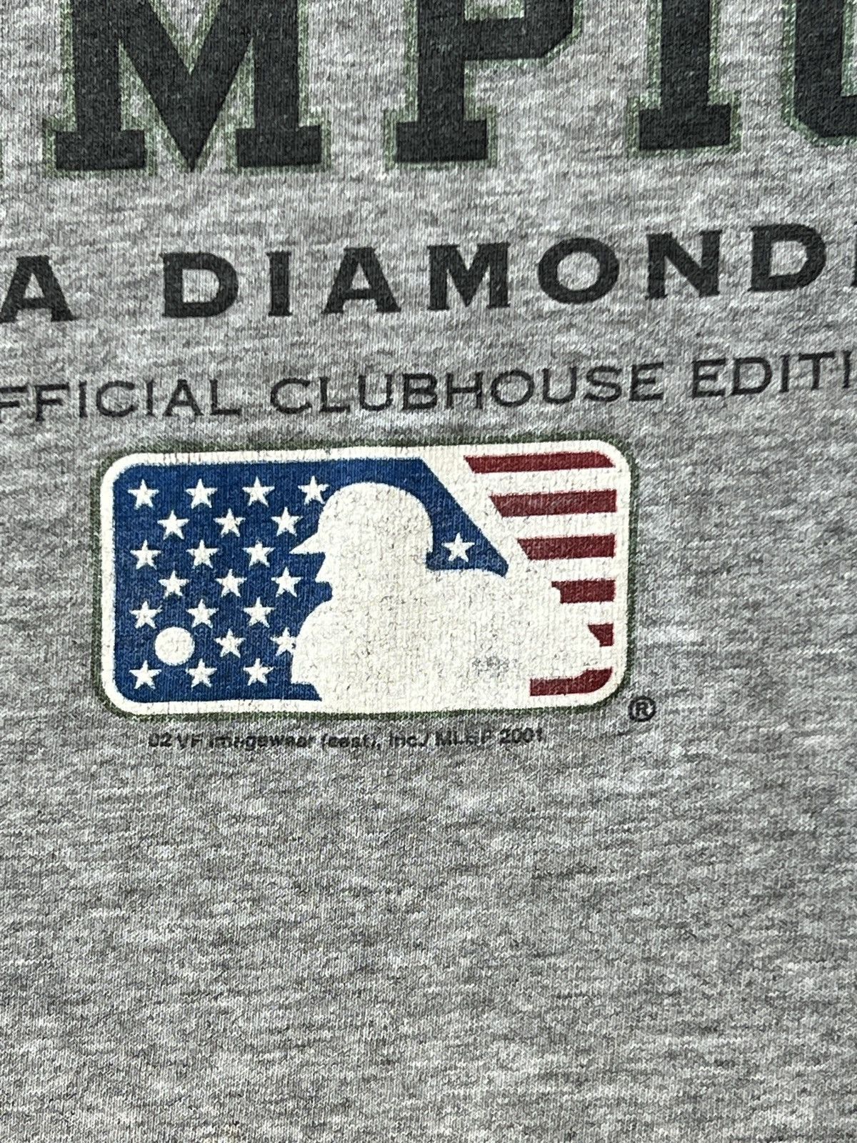 MLB × Vintage Vintage 2001 MLB Diamondbacks World Series Champ Tee Large Size US L / EU 52-54 / 3 - 7 Thumbnail