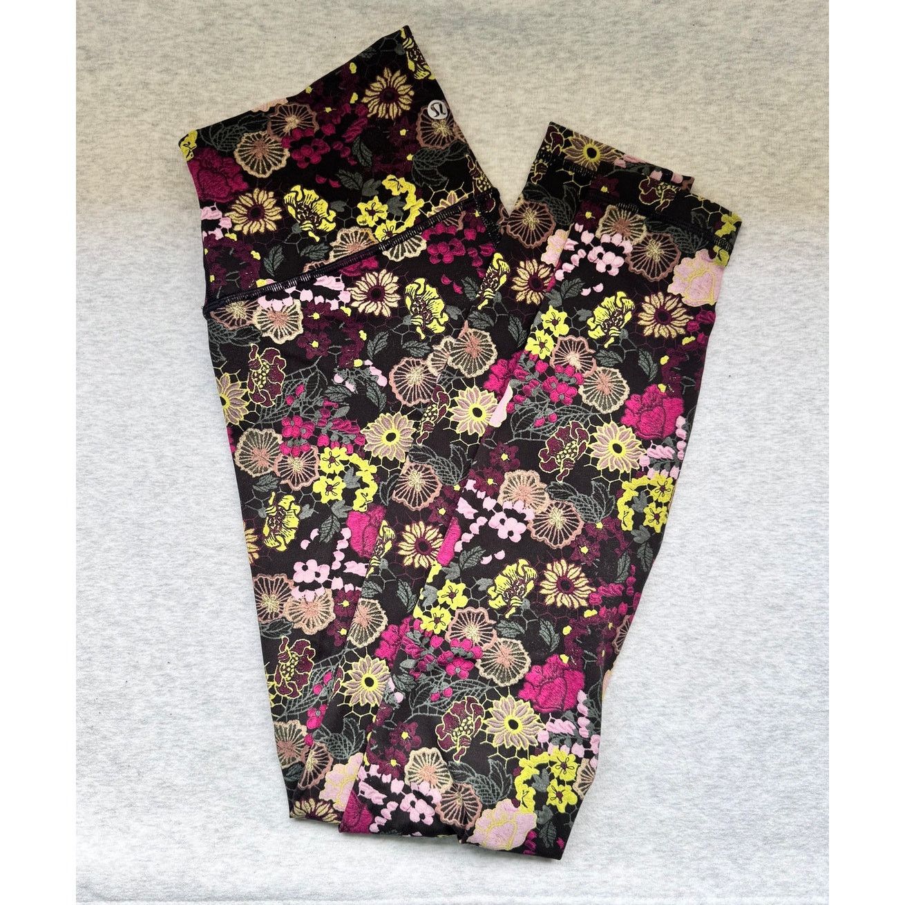 Lululemon Lululemon Wunder Under Hi-Rise Tight Fluorolace Multi Size 6 Size 28" / US 6 / IT 42 - 4 Thumbnail