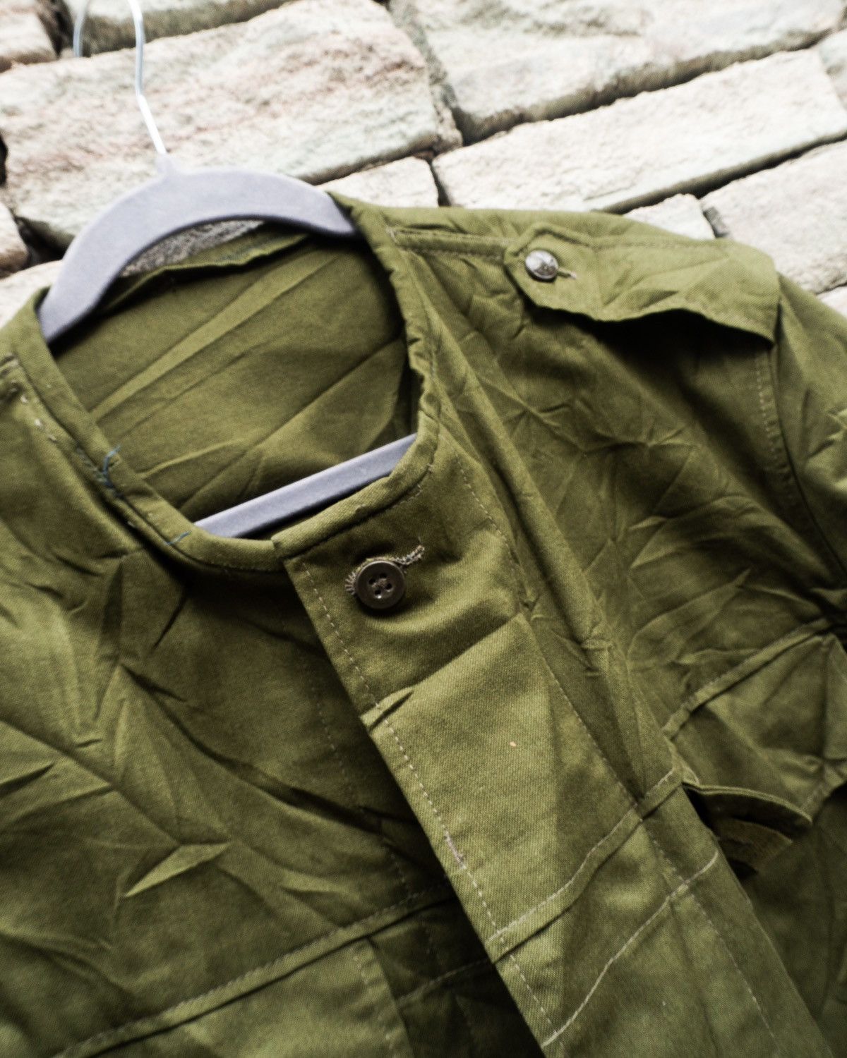 Vintage Eastern Bloc Field Jacket / Service Jacket Eastern Europe Size US L / EU 52-54 / 3 - 6 Thumbnail