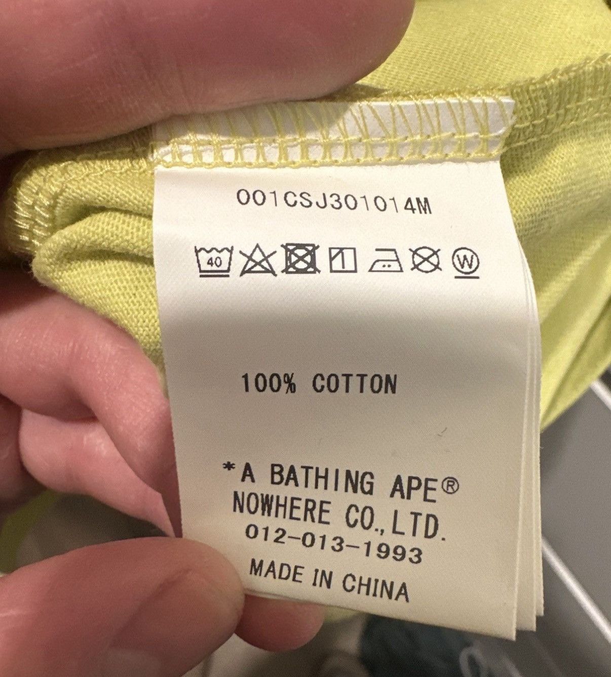 Bape Bape Japan Culture Tee Size US XL / EU 56 / 4 - 5 Thumbnail