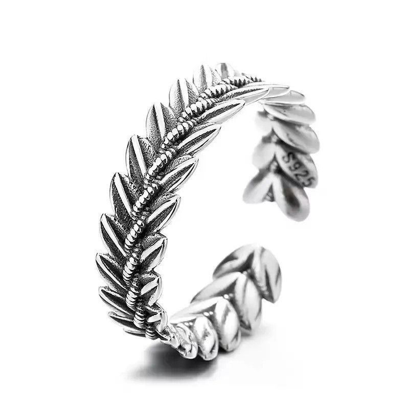 Jewelry Wheat Open Rings Size ONE SIZE - 2 Thumbnail