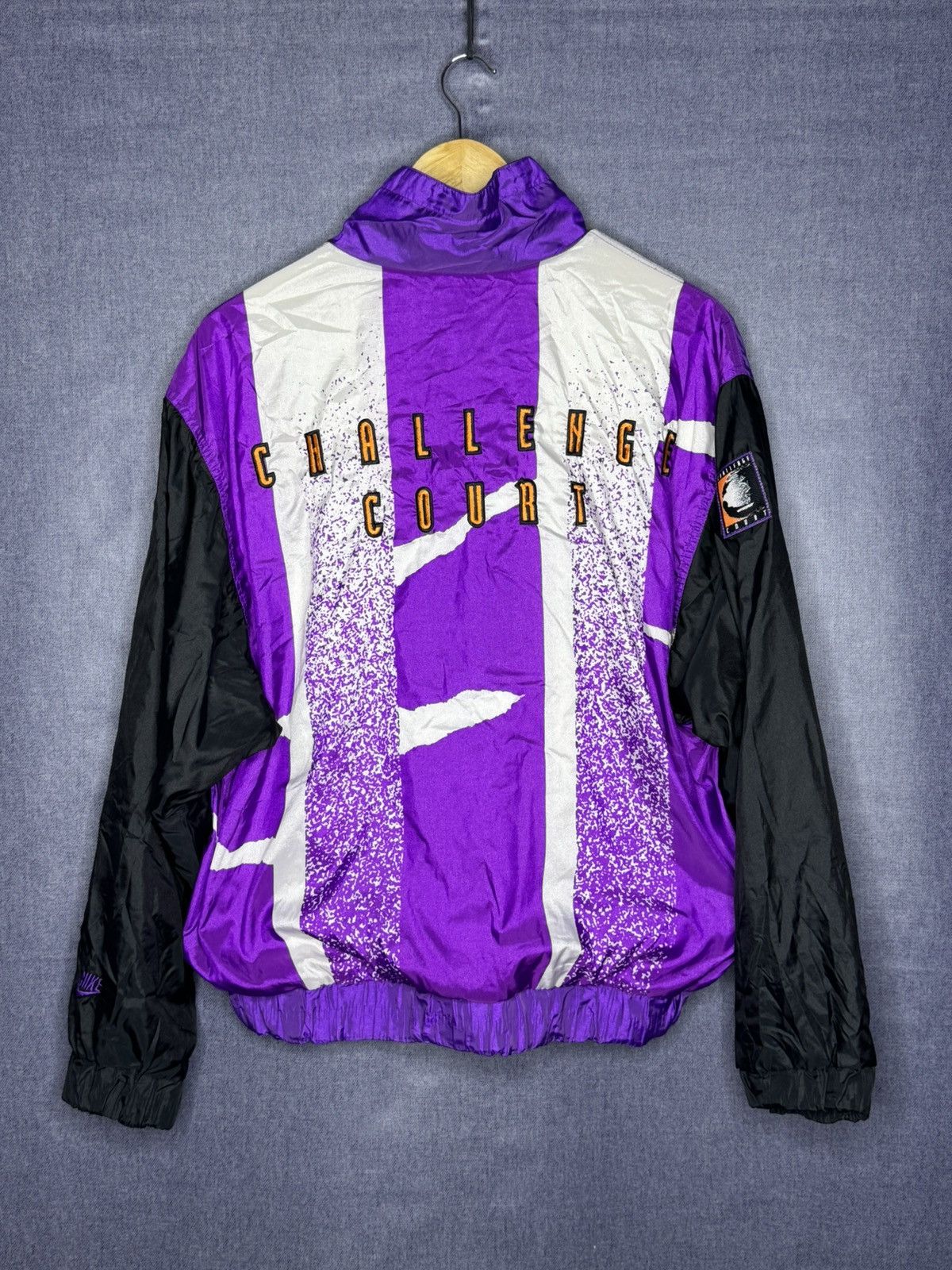 Nike Vintage Nike Challenge Court Tennis Jacket Andre Agassi Size US M / EU 48-50 / 2 - 2 Thumbnail