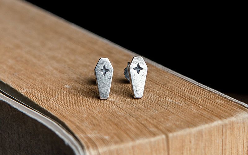 Jewelry Gundam Shield Unicorn Crazy Earrings One Pairs Chrome Size ONE SIZE - 3 Thumbnail