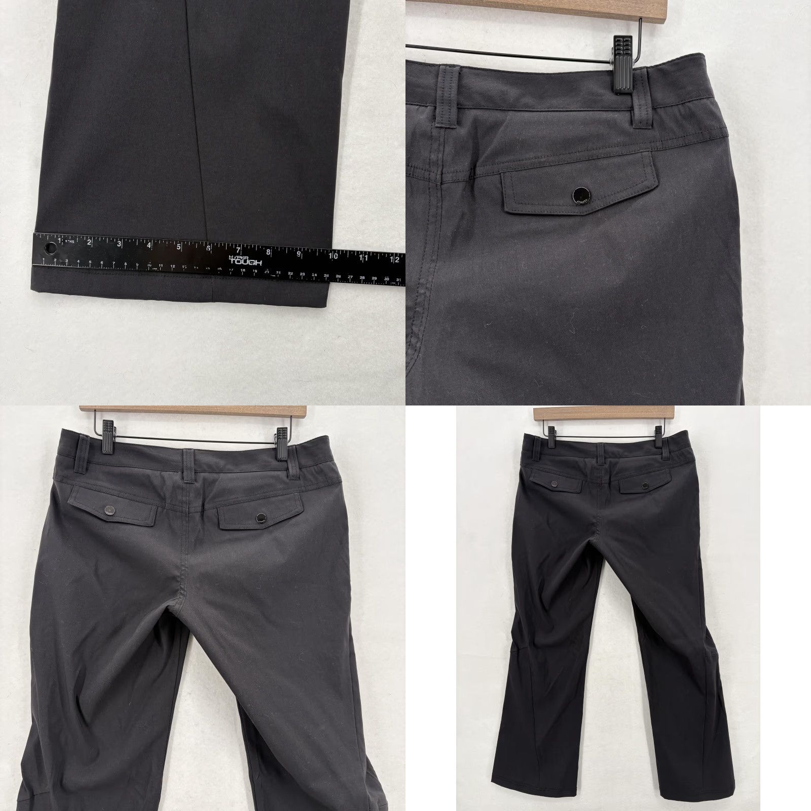 Athleta Athleta Pants Womens 10P Black Dipper 2 Utility Stretch Hiking UPF 50+ Trail NWT Womens Pants Size 32" / US 10 / IT 46 - 9 Thumbnail