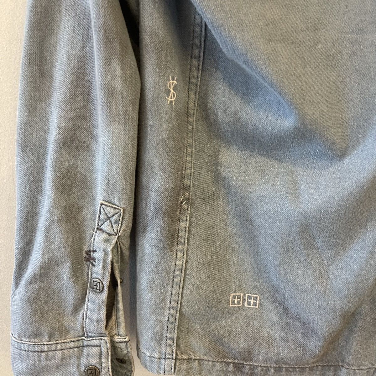 Ksubi × REVOLVE Ksubi Fitted Scorpio Shirt in Lowtide Size US S / EU 44-46 / 1 - 6 Thumbnail