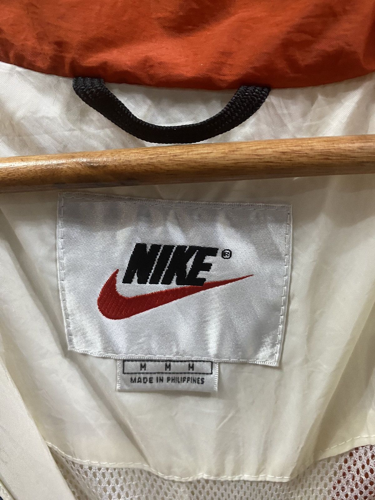 Nike × Vintage Vintage 90s NIKE centre swoosh half zipped jacket Size US XL / EU 56 / 4 - 9 Thumbnail