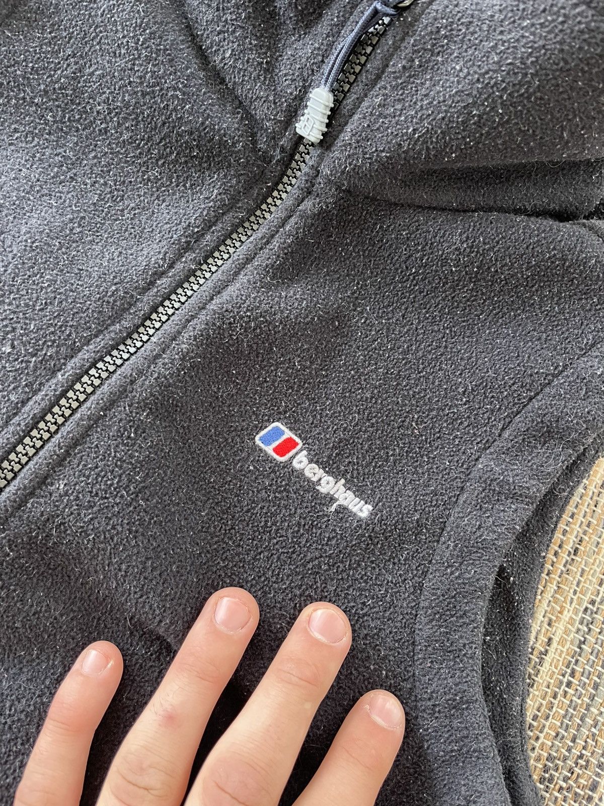 Berghaus × Vintage Vintage Berghaus Fleece Vest Black outdoorwear Y2K Size M / US 6-8 / IT 42-44 - 7 Thumbnail