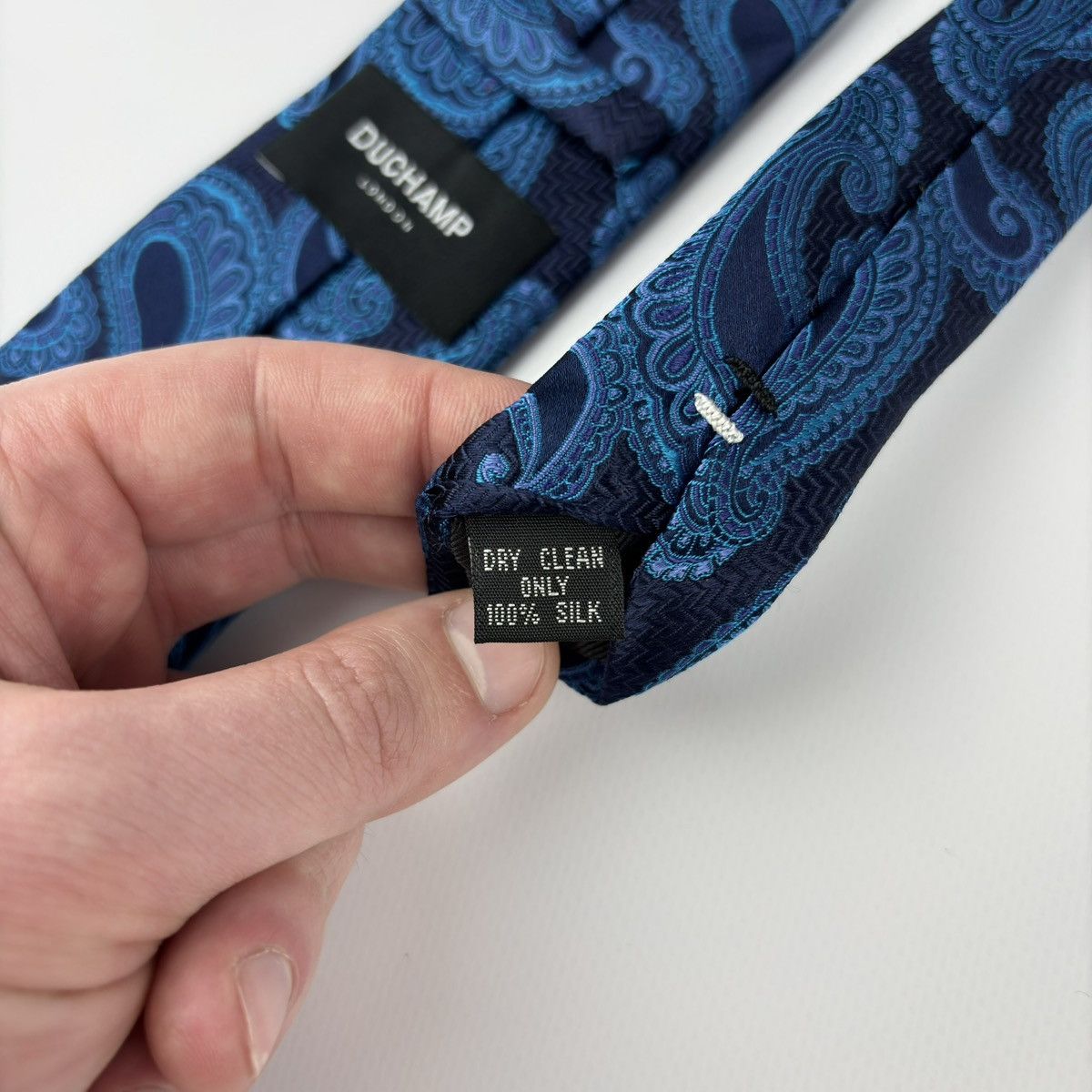 Duchamp DUCHAMP London graphic Silk Tie Size ONE SIZE - 6 Thumbnail
