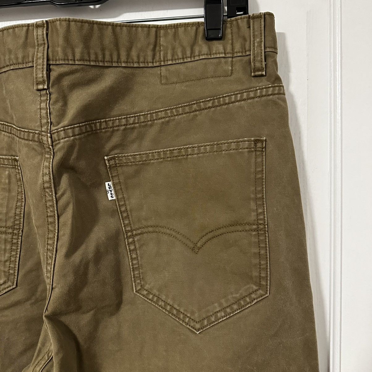 Levi's Levi's 511 Slim Fit Hybrid Chino Trouser Pants, Khaki, 36x32 Size US 36 / EU 52 - 5 Thumbnail
