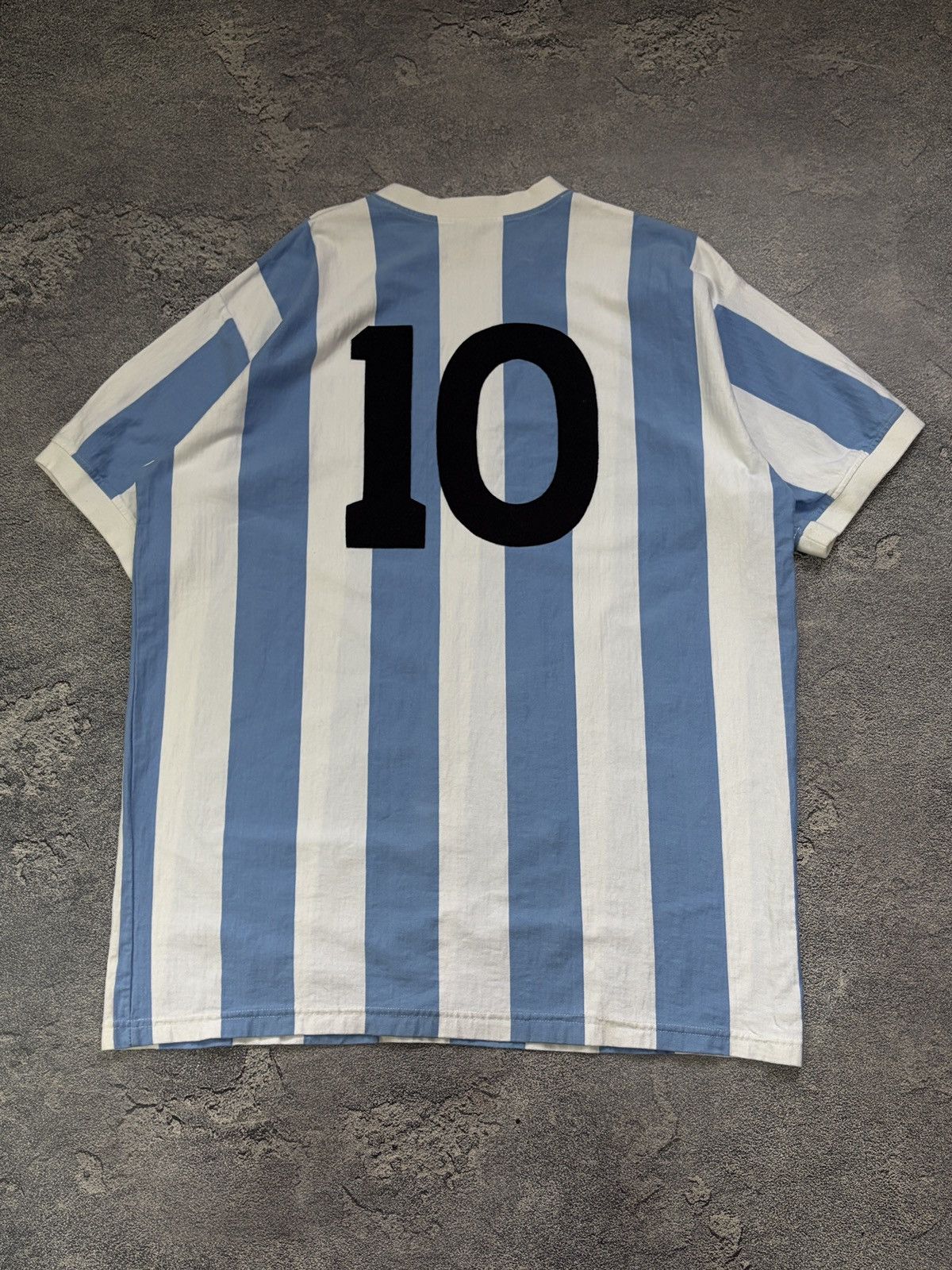 Toffs Toffs Argentina 1986 World Cup Maradona Home Tee XXL Size US XXL / EU 58 / 5 - 2 Thumbnail