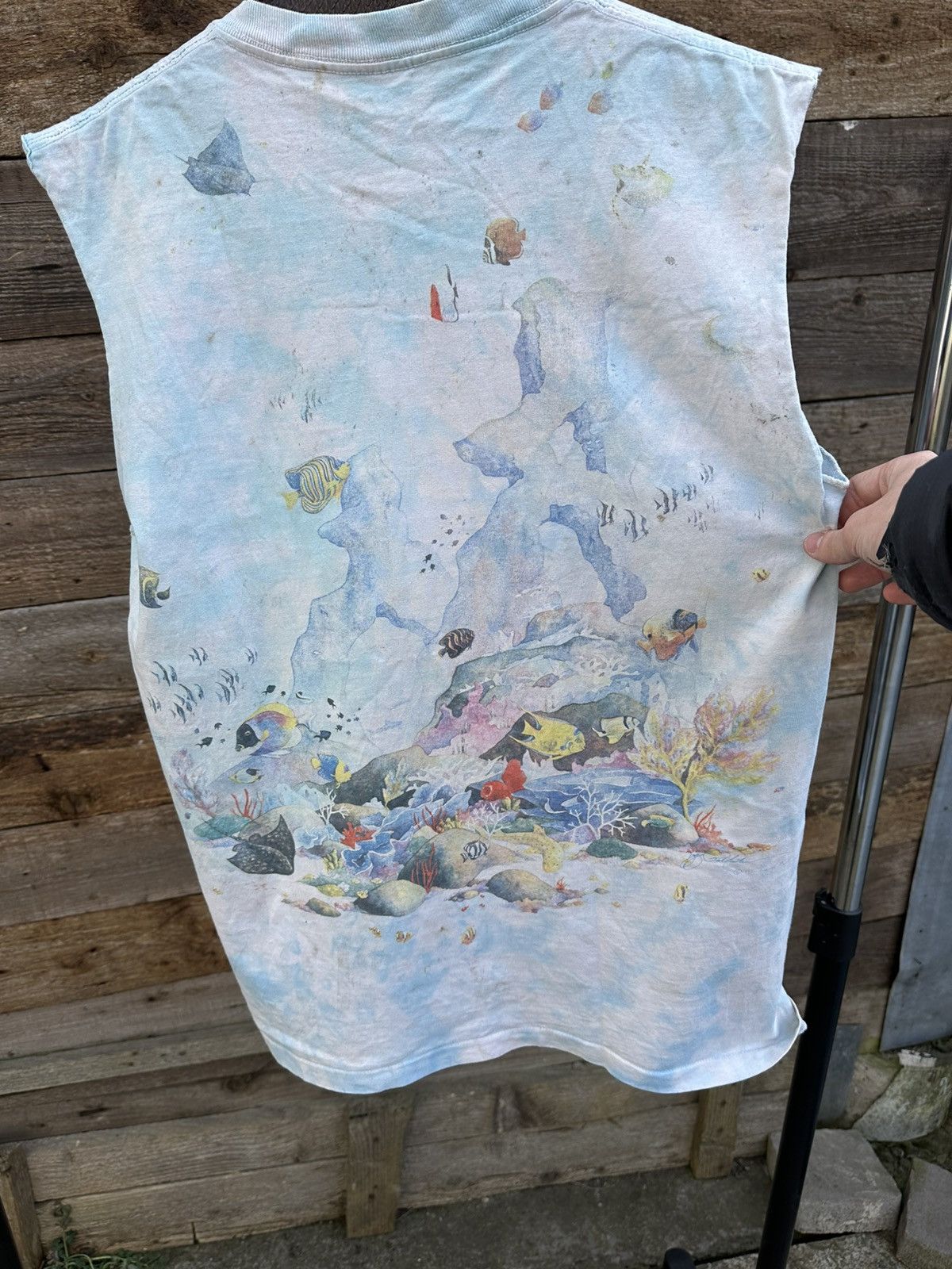 Liquid Blue × Vintage Vintage 1992 AOP Coral Reef art tee Size US L / EU 52-54 / 3 - 7 Thumbnail
