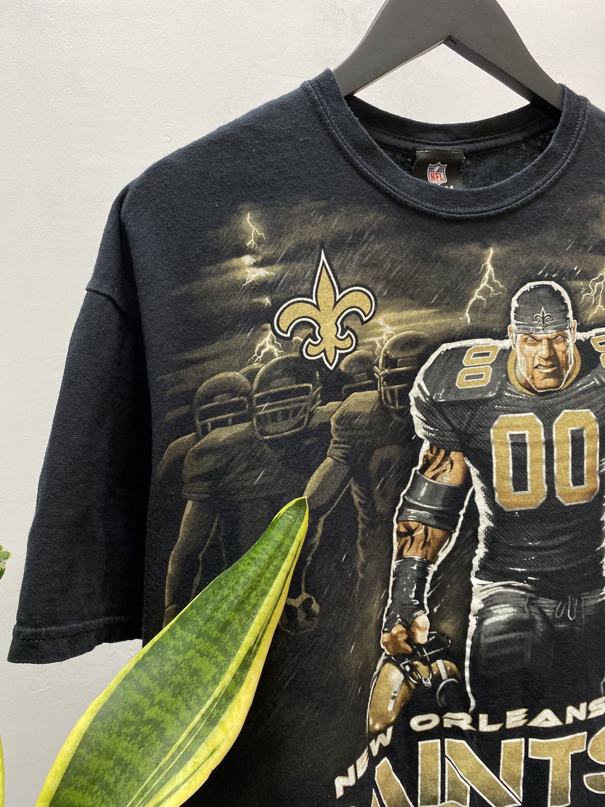 NFL × Vintage New Orleans Saints Football T Shirt NFL Size US XL / EU 56 / 4 - 6 Thumbnail