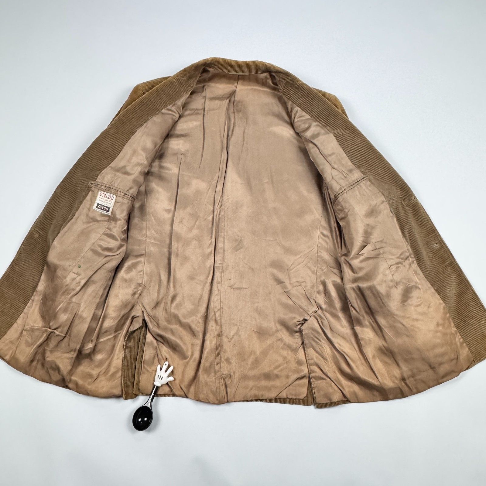 Vintage Stelzig's Houston Western Corduroy Blazer 42R Brown 1962 Size US XL / EU 56 / 4 - 3 Thumbnail